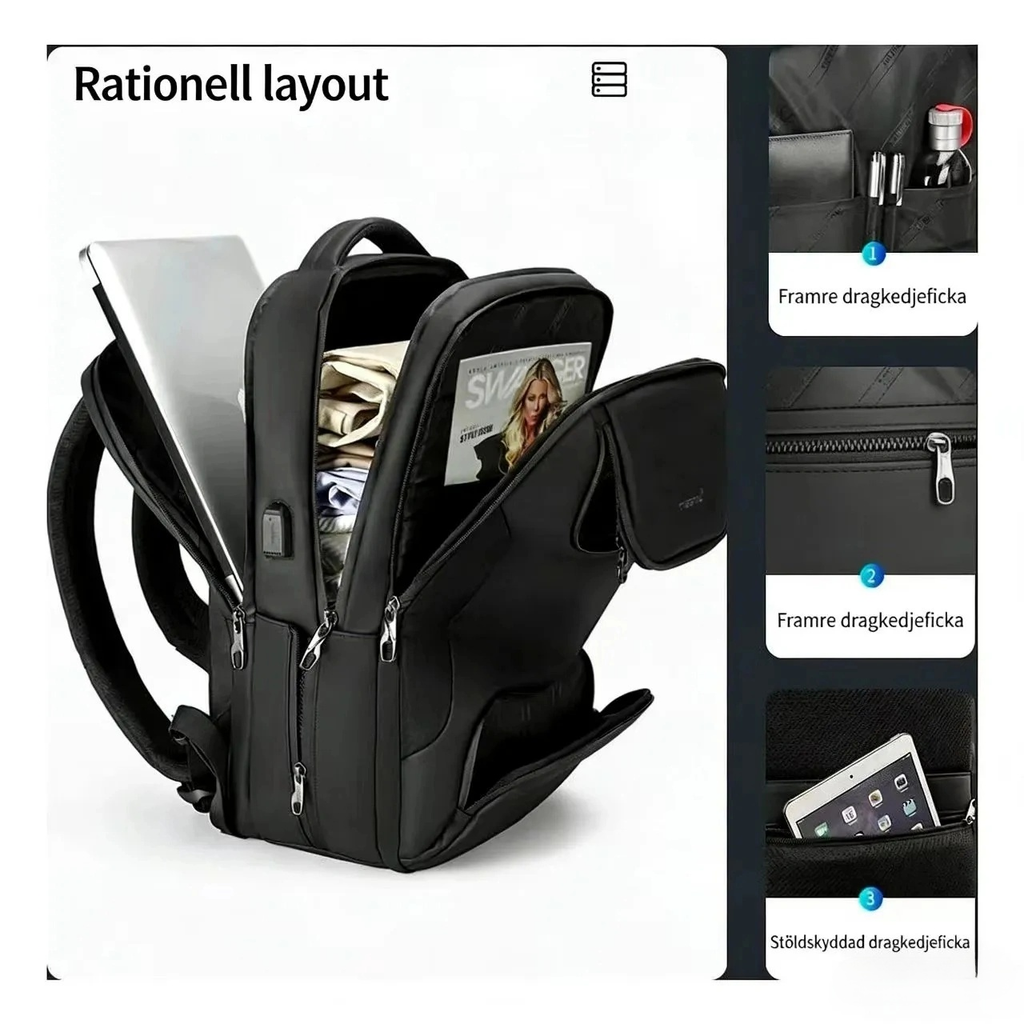 NuvinPack™ Affärsryggsäck för laptop