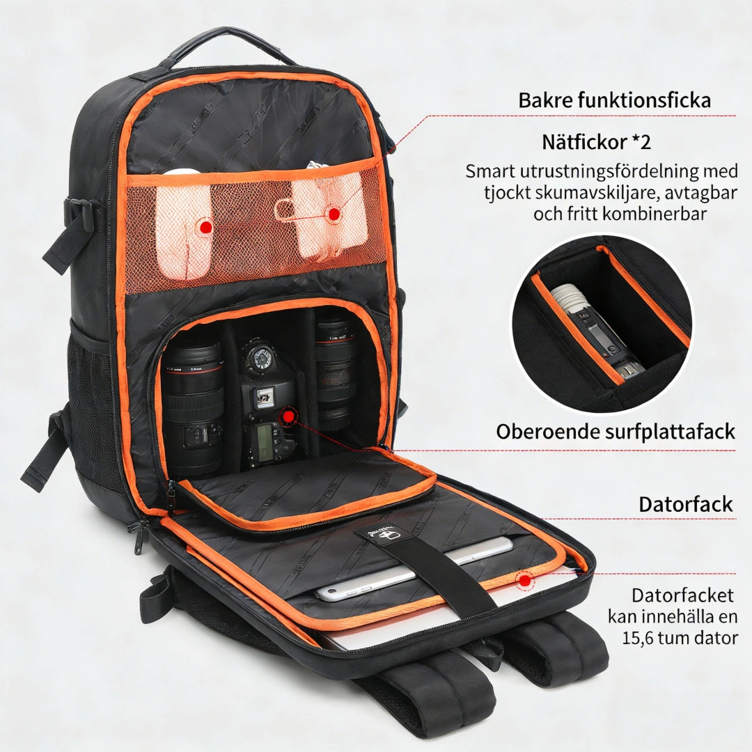 NuvinPack™  DSLR-Kameraryggsäck