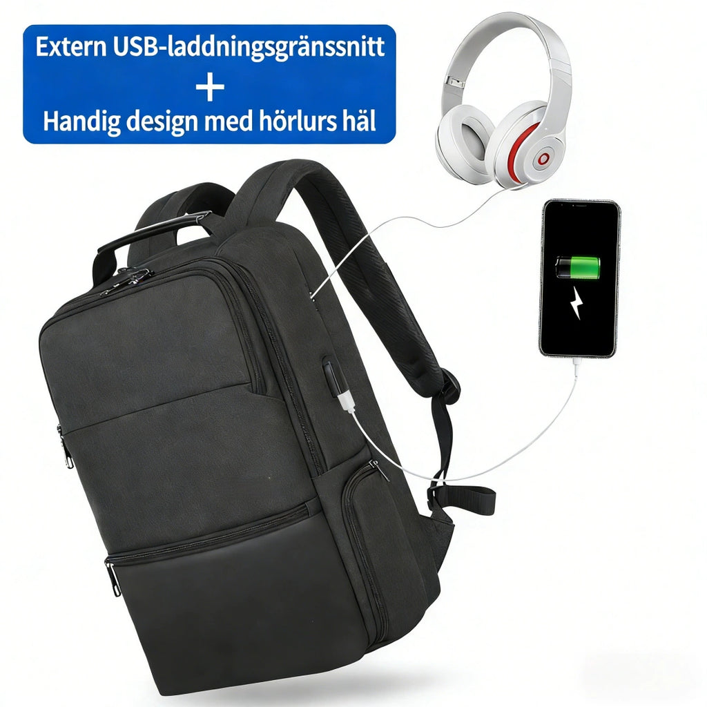 NuvinPack™ Expanderbar Ryggsäck