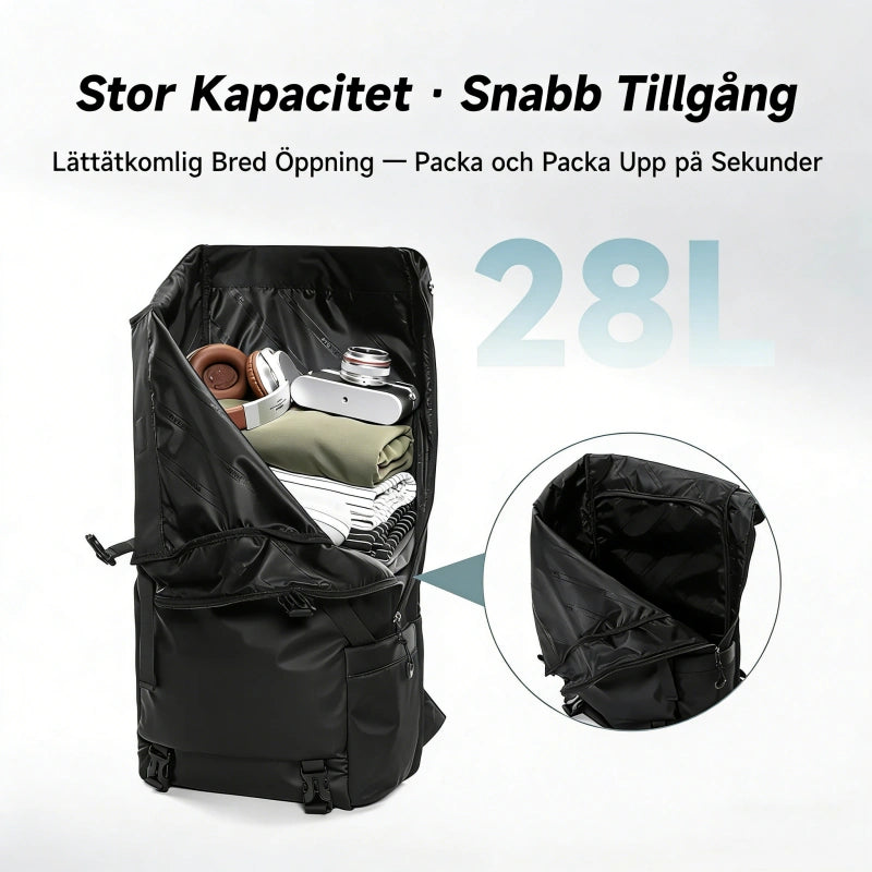 NuvinPack™ TPU Vattentät Reseryggsäck