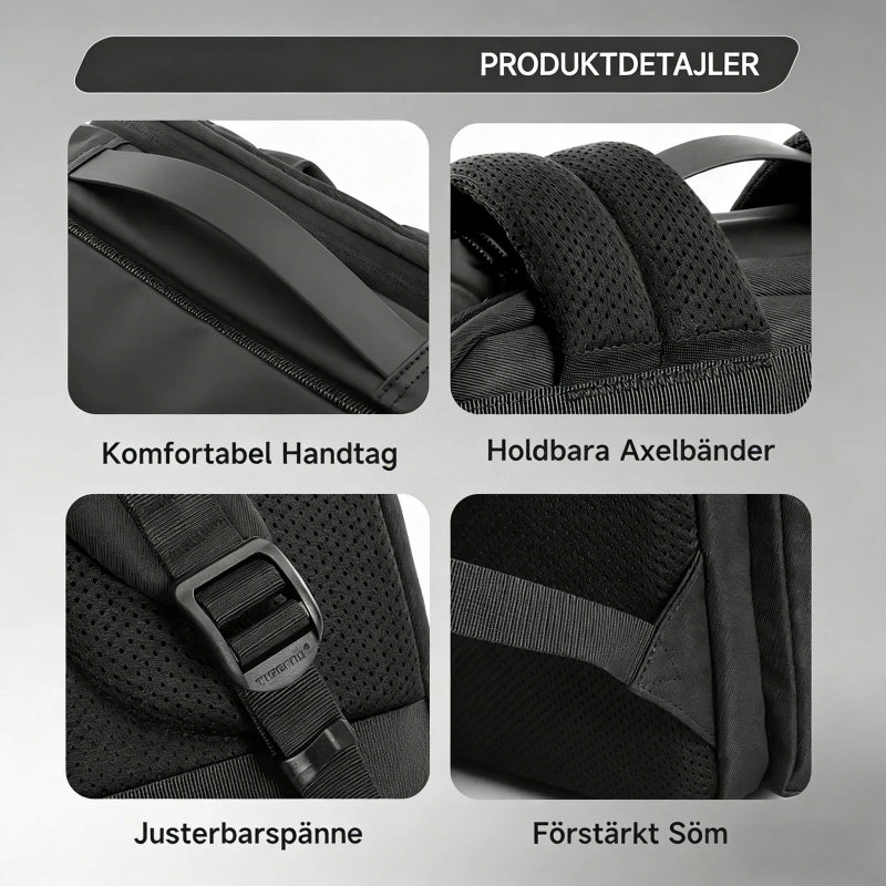 NuvinPack™ TPU Vattentät Reseryggsäck