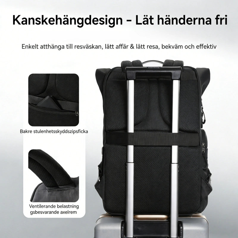 NuvinPack™ TPU Vattentät Reseryggsäck