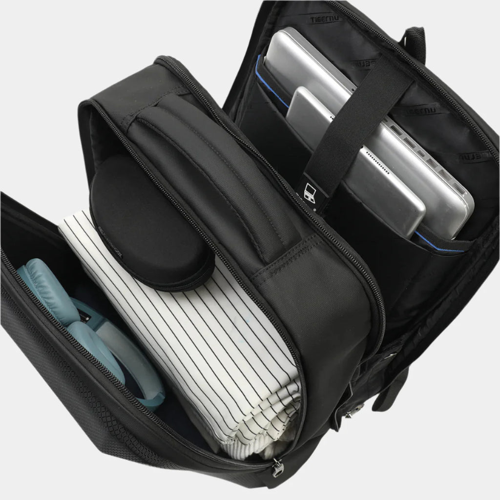 NuvinPack™  Ultratunn Expanderbar Laptopryggsäck